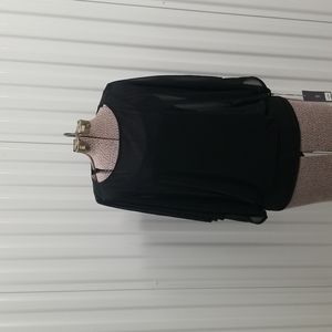 Jennifer Lopez Black Sheer Top